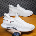 Tenis deportivos de tejido ligero para hombre – estilo urbano de corte bajo