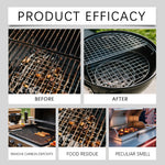 120ml BBQ Grills Cleaner Spray Multi-Purpose Multi-Purpose Grease Remover Kitchen Degreaser Kit for Oven Hood Stove BBQ Grill