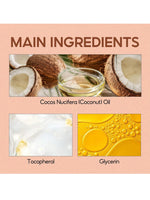 Crema depilatoria de coco – fórmula suave para el cuerpo