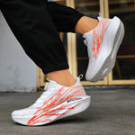 Tenis running unisex con cierre giratorio – sin cordones y suela gruesa