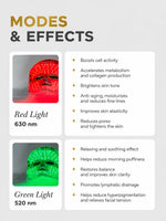 Flexible 7-Color LED Face & Neck Mask