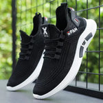 Tenis deportivos de tejido ligero para hombre – estilo urbano de corte bajo
