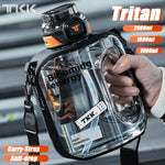 TKK – botella deportiva Tritan resistente al calor – 1 L, 1.6 L y 2 L