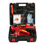 Kit 4 en 1 de gato hidráulico eléctrico 12 V de 5 toneladas