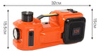 Kit 4 en 1 de gato hidráulico eléctrico 12 V de 5 toneladas