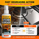 Bbq Grills Cleaner Spray With Towel Heavy Duty Grills Grease Removal Spray Quickly Removes Tough-Burnt On Food Grease Degreaser