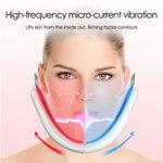 Masajeador facial eléctrico V-Line con EMS y vibración