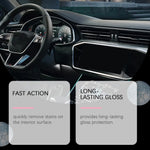 Spray restaurador para interior de auto 100 ml – tablero, plástico y cuero