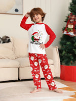 Pijamas familiares navideños con Santa – set de 2 piezas