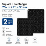 Heat-Resistant Silicone Induction Cooktop Protector Mat