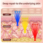 Máscara LED 7 colores con cuello – terapia de luz para cuidado facial