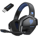 NUBWO G06 – audífonos gamer inalámbricos 2.4 GHz + Bluetooth 5.3 con micrófono