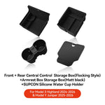 Kit organizador de consola para Tesla Model 3 / Y / YL Highland y Juniper 2025–2026