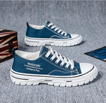 Tenis de lona para hombre – ligeros, transpirables y de corte bajo