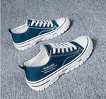 Tenis de lona para hombre – ligeros, transpirables y de corte bajo