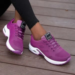 Tenis chunky con plataforma para mujer – malla transpirable