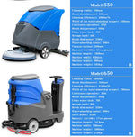 Fregadora eléctrica Walk-Behind con batería de litio – diseño 2025