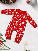 Pijamas familiares navideños con Santa – set de 2 piezas