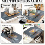 Protector decorativo para estufa – loto blanco resistente al calor