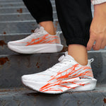 Tenis running unisex con cierre giratorio – sin cordones y suela gruesa