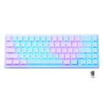 XVX M67 JadeStone – teclado mecánico inalámbrico 65% tri-modo, Gasket y RGB