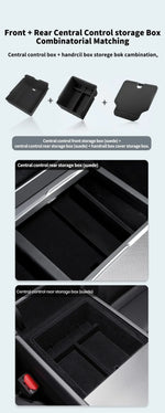 Kit organizador de consola para Tesla Model 3 / Y / YL Highland y Juniper 2025–2026