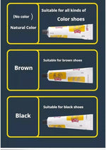 Crema Quick Shine para cuidado de zapatos de cuero – kit de brillo 30 g