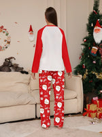 Pijamas familiares navideños con Santa – set de 2 piezas
