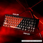 XVX M67 JadeStone – teclado mecánico inalámbrico 65% tri-modo, Gasket y RGB