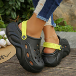 Women's Chunky EVA Clogs – Thick Outdoor Platform