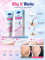 Moisturizing Body Hair Removal Cream – Gentle Formula