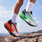 Tenis racing unisex de suela gruesa – malla, rebote y amortiguación