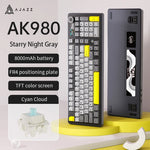 AJAZZ AK980 – 98% Wireless Gasket Mechanical Keyboard, RGB & Hot-Swap