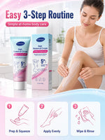 Moisturizing Body Hair Removal Cream – Gentle Formula