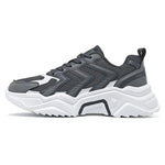 Tenis deportivos de malla para hombre – suela gruesa y transpirables