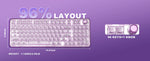 YUNZII X98 – Wireless QMK/VIA Mechanical Keyboard, RGB, Gasket & Hot-Swap