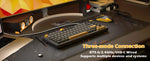 ATTACK SHARK X85 Pro – teclado mecánico 75% con pantalla, perilla, RGB y tri-modo