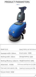 Mini fregadora Walk-Behind con batería de litio YG-430