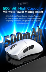 ATTACK SHARK V3 Pro – mouse gamer inalámbrico 25K DPI con base magnética