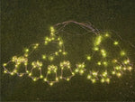 Cortina de luces navideñas LED con control remoto – 8 modos