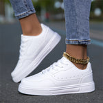 Tenis minimalistas blancos unisex – suela antideslizante