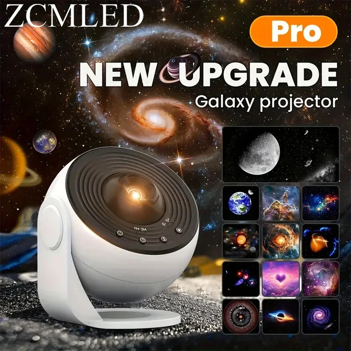 Proyector Galaxia 360° – Luz Nocturna Planetario