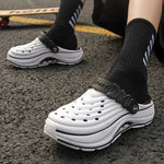 Zuecos EVA de plataforma para hombre – pesca, playa y exterior