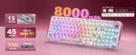 YUNZII X98 – Wireless QMK/VIA Mechanical Keyboard, RGB, Gasket & Hot-Swap