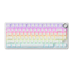 XVX M67 JadeStone – teclado mecánico inalámbrico 65% tri-modo, Gasket y RGB