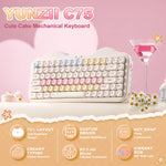 YUNZII C75 – teclado mecánico inalámbrico 75% Gasket, RGB y hot-swap