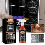Oven Grill Cleaner Spray 100ml Heavy Duty Degreaser Fast Acting Foam Cleaner For Grill Rack Oven Surface Kitchen Stubborn Stains