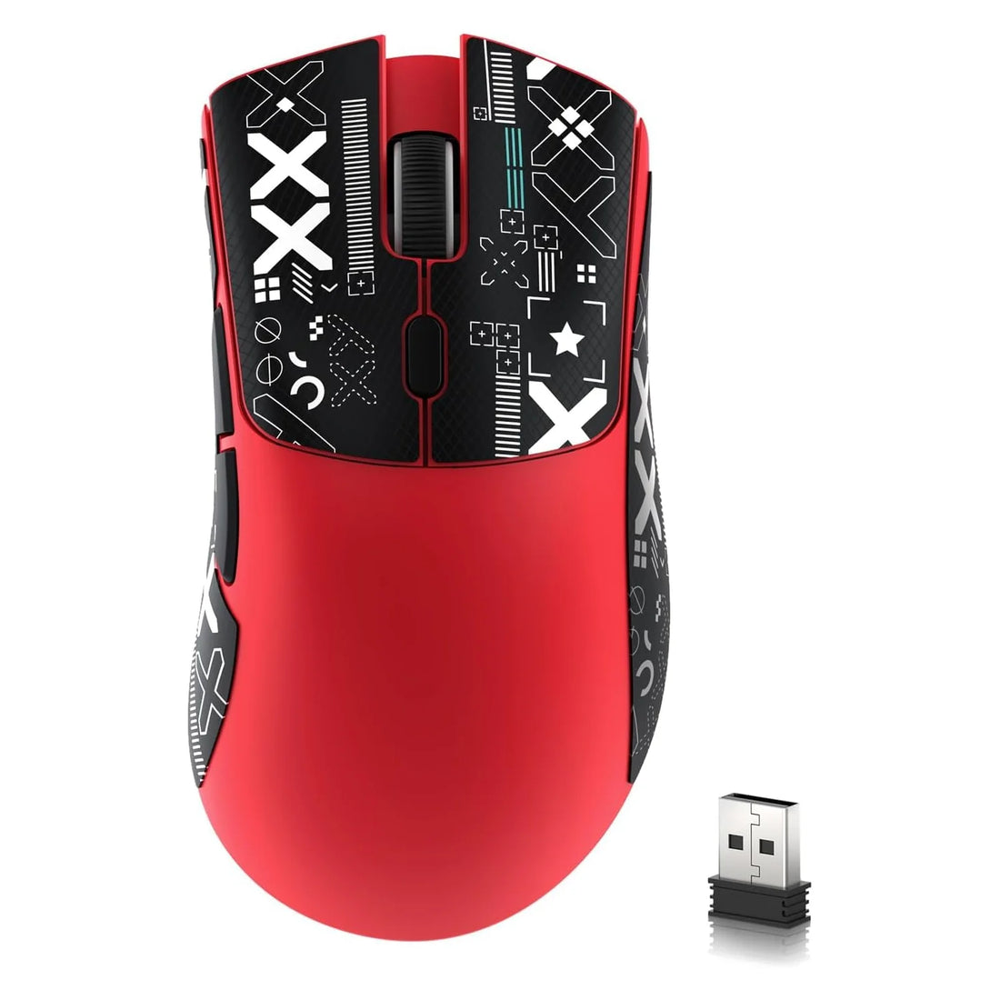 ATTACK SHARK R1 – 55 g Tri-Mode Wireless Gaming Mouse with 18K DPI