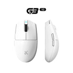 MCHOSE G3 V2 – mouse gamer inalámbrico PAW3395 tri-modo con batería de 800 mAh