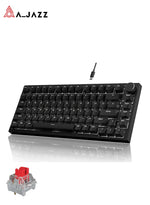 AK820 – 75% Hot-Swap Mechanical Gaming Keyboard, USB-C & White Backlight